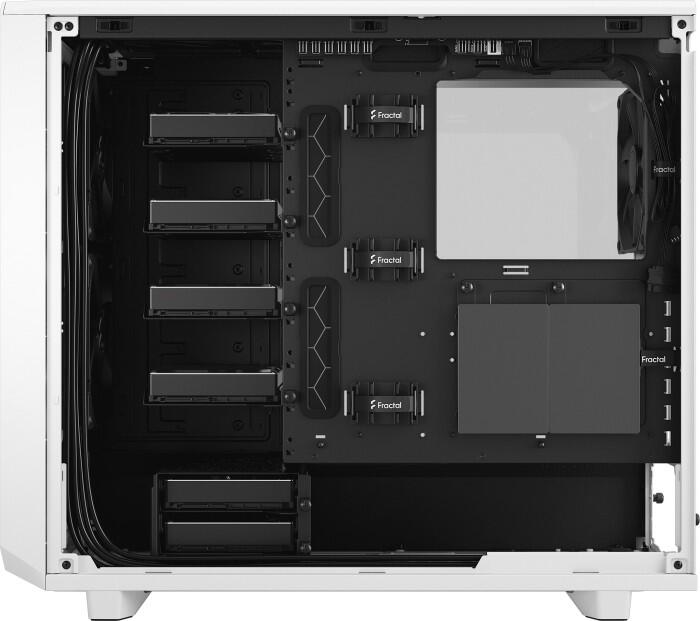 Fractal Design Meshify 2 - weiß / Clear Tempered Glass