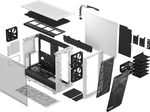 Fractal Design Meshify 2 - weiß / Clear Tempered Glass