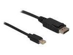 DeLOCK Kabel Mini DisplayPort 1.2 zu DisplayPort 2m