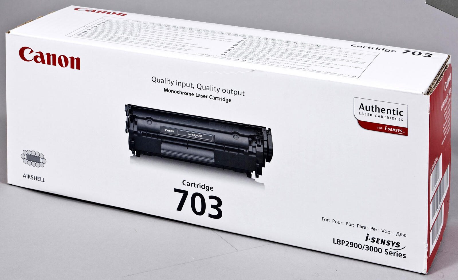 Canon Original Toner 703 schwarz 2.000 Seiten (7616A005)
