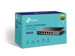 TP-Link TL-SF1006P V1 6-Port 10/100Mbit/s-Desktop-Switch mit 4-Port PoE+