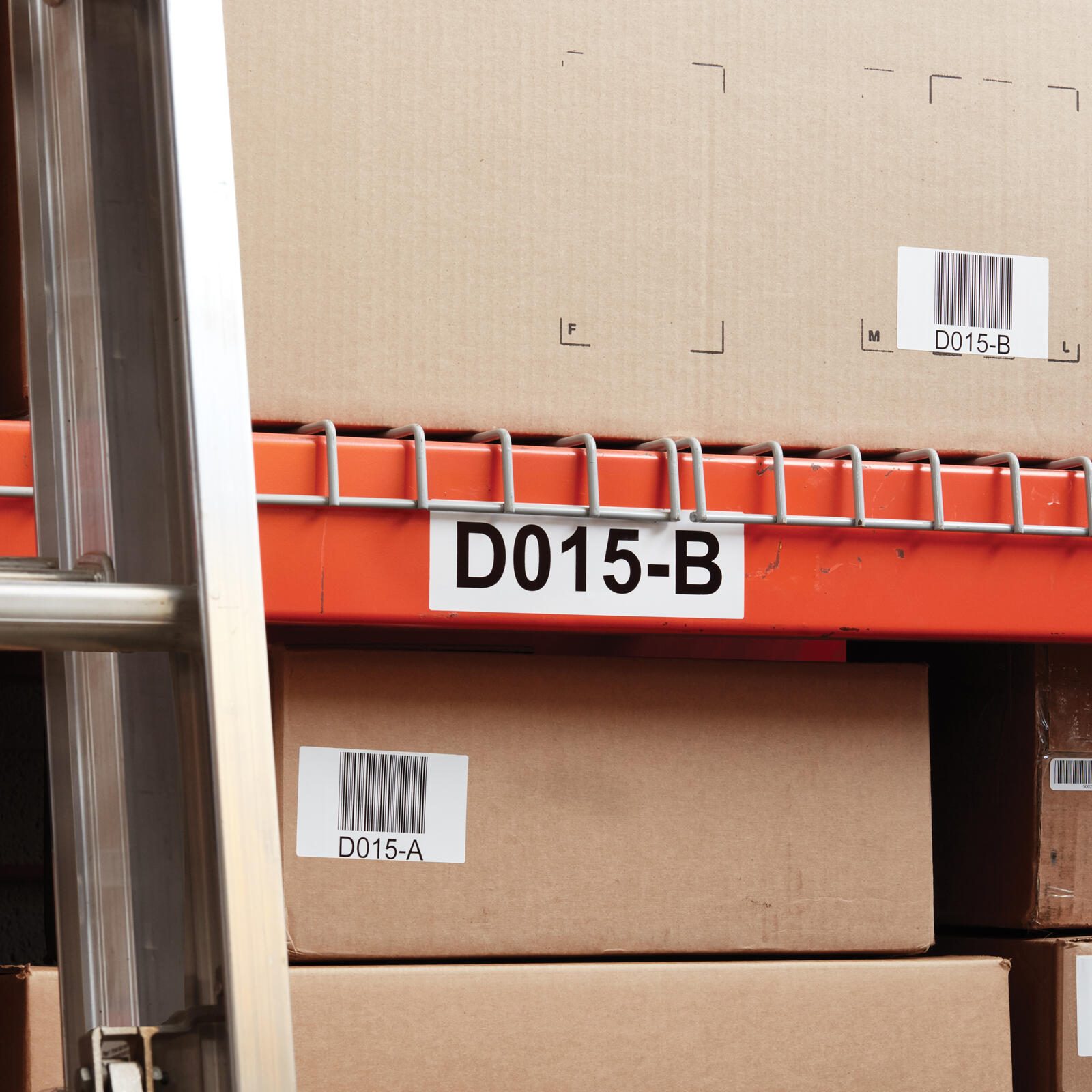 DYMO® Original Hochleistung Etikett für LabelWriter™, Kunststoff - weiss - permanent haftend, widerstandsfähig, 1 x 300 Etiketten