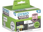 DYMO® Original Hochleistung Etikett für LabelWriter™, Kunststoff - weiss - permanent haftend, widerstandsfähig, 1 x 800 Etiketten