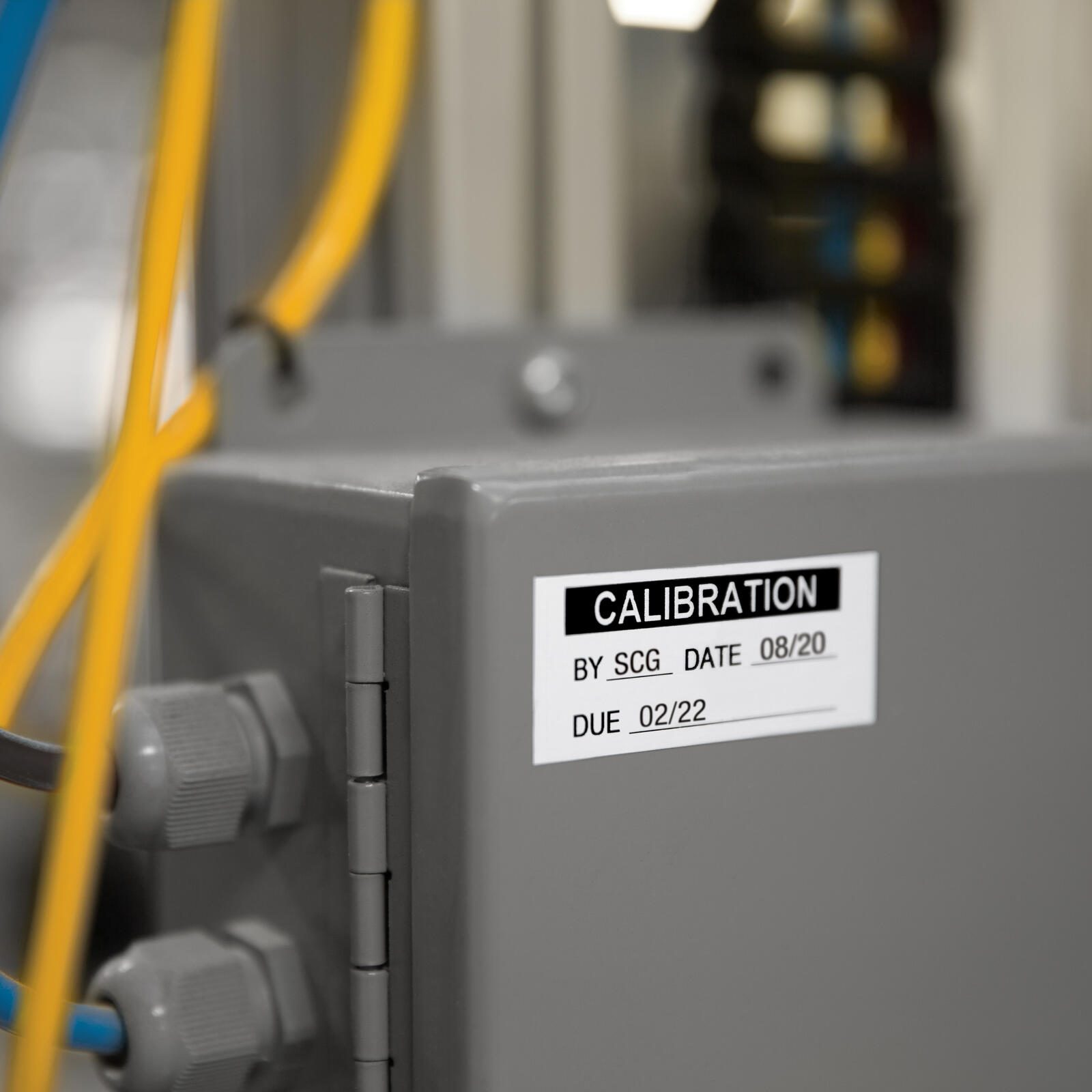 DYMO® Original Hochleistung Etikett für LabelWriter™, Kunststoff - weiss - permanent haftend, widerstandsfähig, 1 x 800 Etiketten