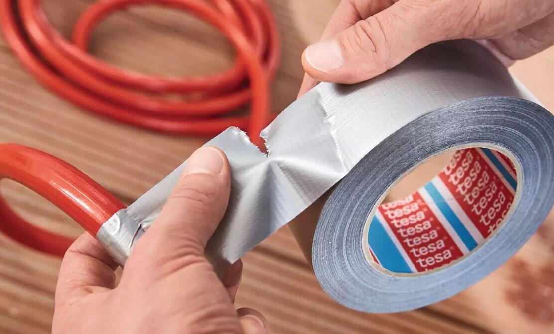 tesa Gewebebänder extra Power Universal 50 mm x 25 m silber