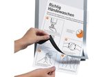 DURABLE Magnetrahmen DIN A3 selbstklebend DURAFRAME silber - 2 Stück