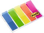 Post-it® Haftstreifen - 5 Farben - 5 x 20 Blätter