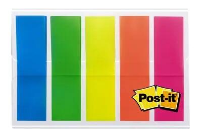 Post-it® Haftstreifen - 5 Farben - 5 x 20 Blätter