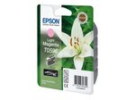 Epson Original T0596 Druckerpatrone magenta hell 520 Seiten 13ml (C13T05964010)