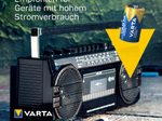 VARTA Batterien LONGLIFE Power Mono D 1,5 V - 2 Stück