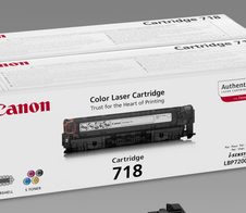 Canon Original Toner 718BK Doppelpack Schwarz 2x 3.400 Seiten (2662B005)