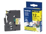 Brother Original P-Touch Farbband schwarz auf transparent (TC-101)