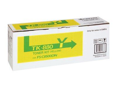 Kyocera Original TK-880Y Toner gelb 18.000 Seiten (1T02KAANL0) für FS-C8500DN