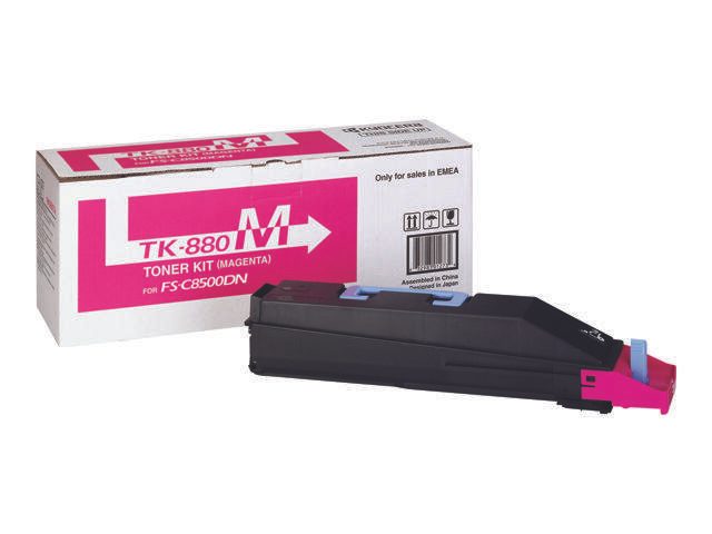 Kyocera Original TK-880M Toner magenta 18.000 Seiten (1T02KABNL0) für FS-C8500DN