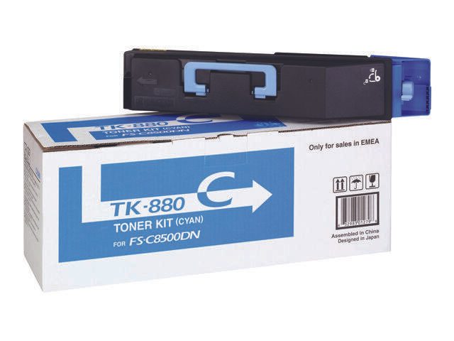 Kyocera Original TK-880C Toner cyan 18.000 Seiten (1T02KACNL0) für FS-C8500DN