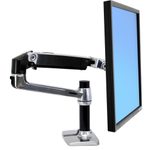 Ergotron LX Monitorarm Tischhalterung für einen 38,36 cm 34 Zoll Monitor Aluminium