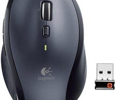 Logitech Marathon M705 kabellose Maus anthrazit