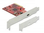 DeLOCK PCI Express x4 Card zu 1x extern SuperSpeed USB 20 Gbps Type-C Buchse