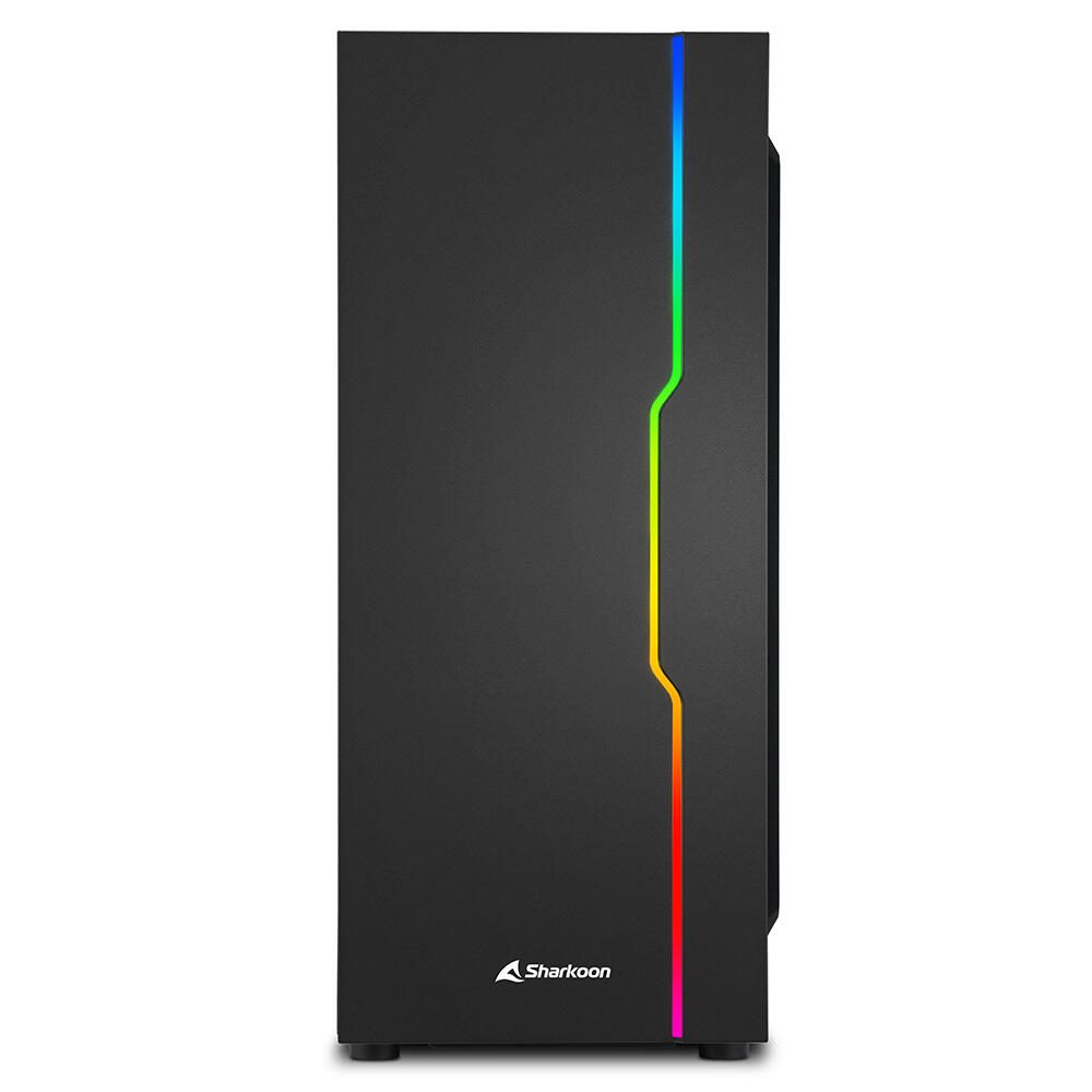 Sharkoon PC Gehäuse RGB Slider Black ATX schwarz