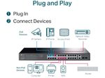TP-Link TL-SG1428PE 28-Port Gigabit Easy Smart Switch mit 24-Port PoE+