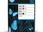 HP Original 932/933 Druckerpatronen 4er Multipack schwarz, cyan, magenta, gelb (6ZC71AE)