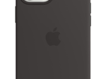 Apple Silikon Case mit MagSafe für Apple iPhone 12 Pro Max, schwarz