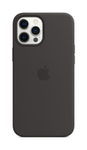 Apple Silikon Case mit MagSafe für Apple iPhone 12 Pro Max, schwarz