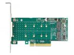 DeLOCK PCI Express x8 Card zu 2x intern NVMe M.2
