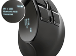 Trust Voxx Wiederaufladbare ergonomische Drahtlos-Maus - Schwarz