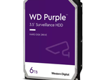 WD Purple Surveillance Hard Drive - 6 TB