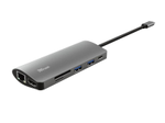 Trust Dalyx 7-in-1 USB-C Multi-PortAdapter - Silber