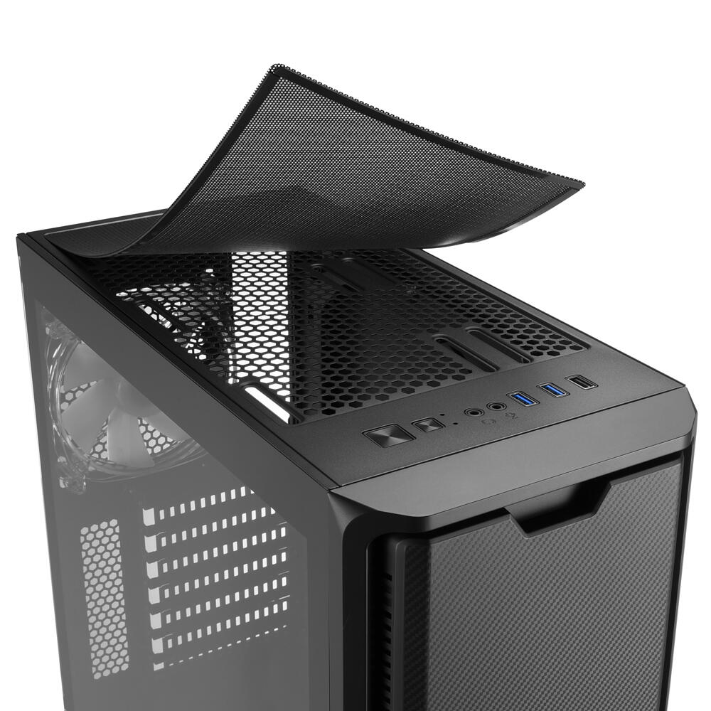 Sharkoon PC Gehäuse SK3 RGB ATX schwarz