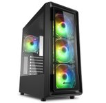 Sharkoon PC Gehäuse TK4 RGB ATX schwarz