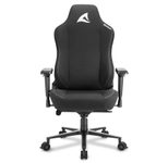 Sharkoon SKILLER SGS40 Fabric Gaming-Stuhl, schwarz