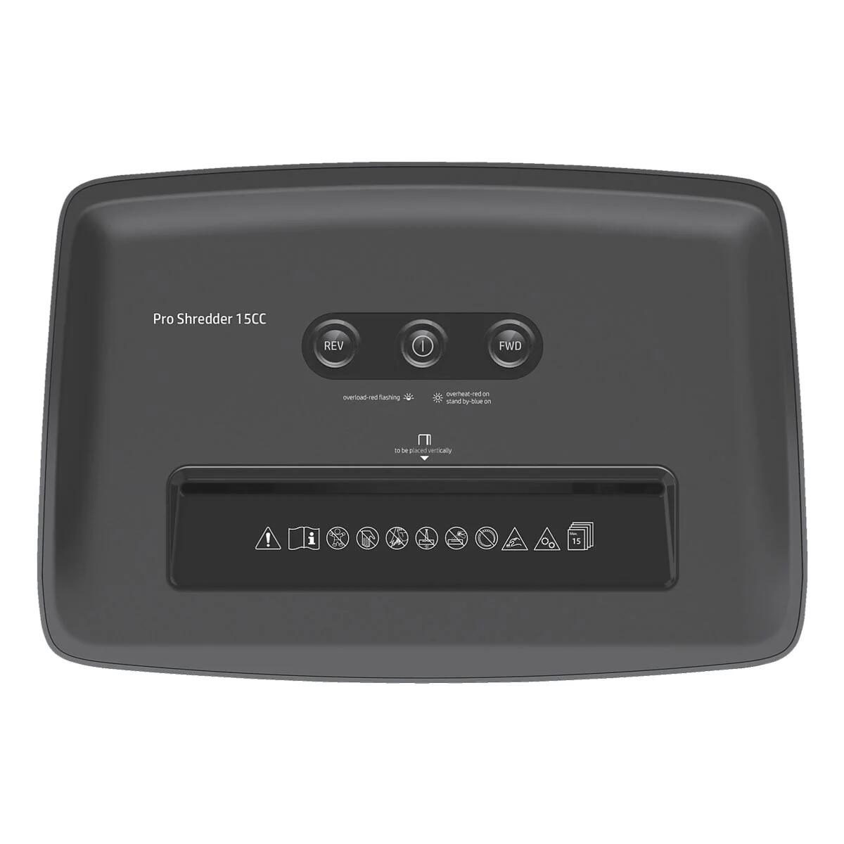 HP Pro Shredder 15CC Aktenvernichter