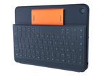 Logitech Rugged Combo 3 for Education Master Pack Tastatur und Foliohülle für 10,2" Apple iPad, Classic Blue
