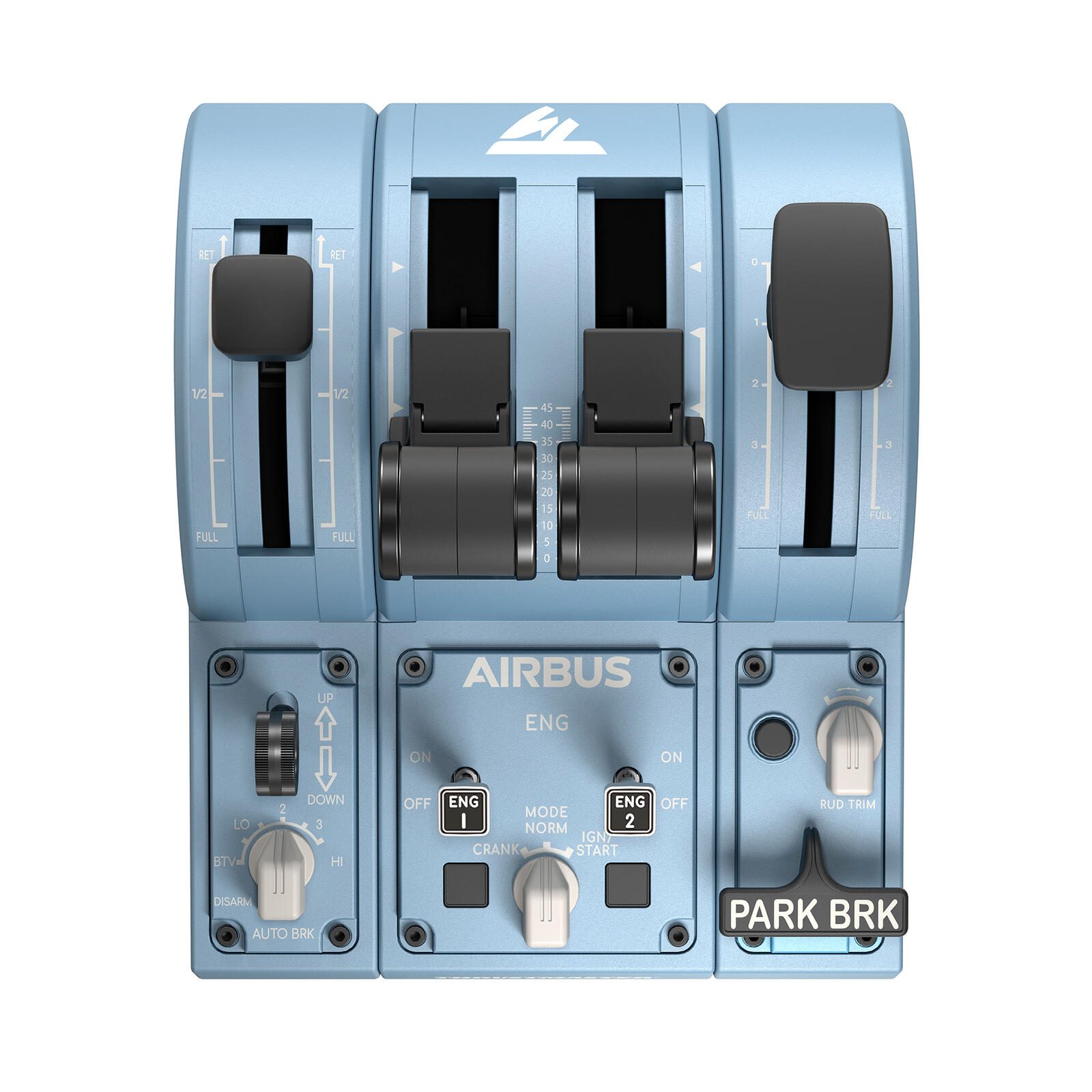 Thrustmaster TCA Quadrant Add-On Airbus Edition - für PC