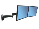 Ergotron Serie 200 Wandhalterung für zwei 55,88 cm 22 Zoll Monitore