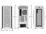 be quiet PC Gehäuse Silent Base 802 Window E-ATX weiß