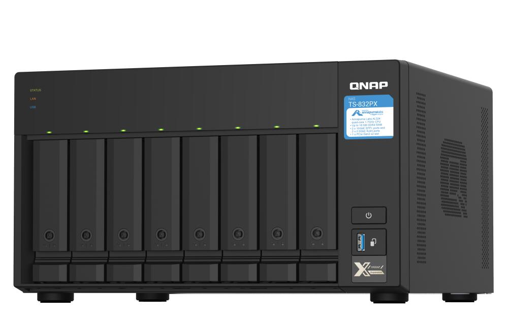 QNAP NAS TS-832PX-4G 8-Bay