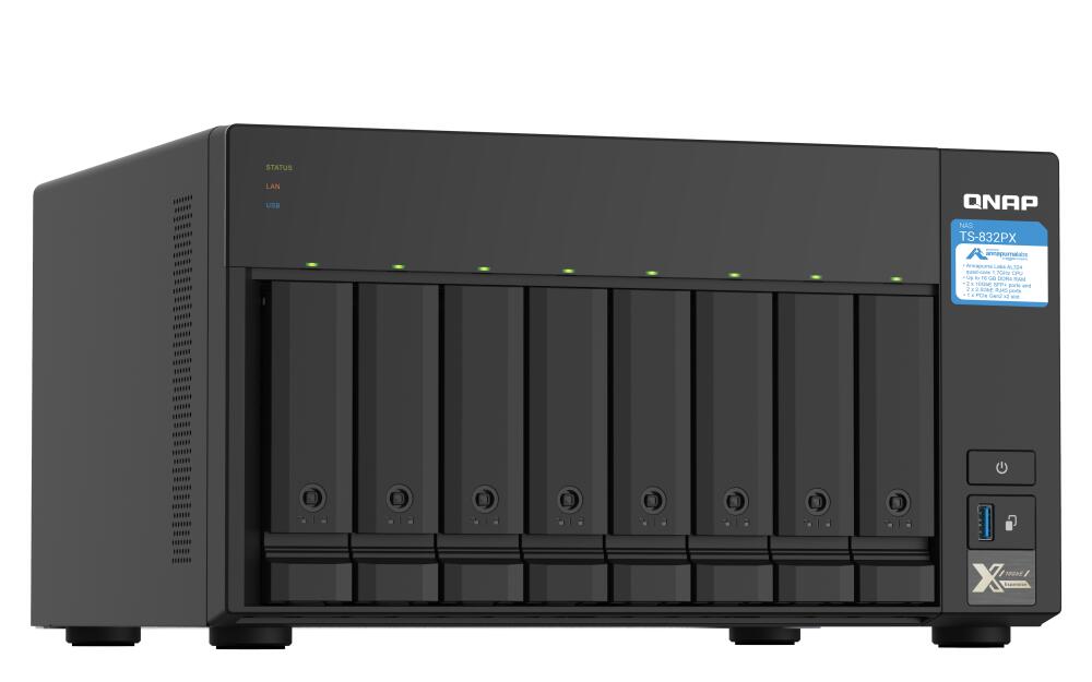 QNAP NAS TS-832PX-4G 8-Bay