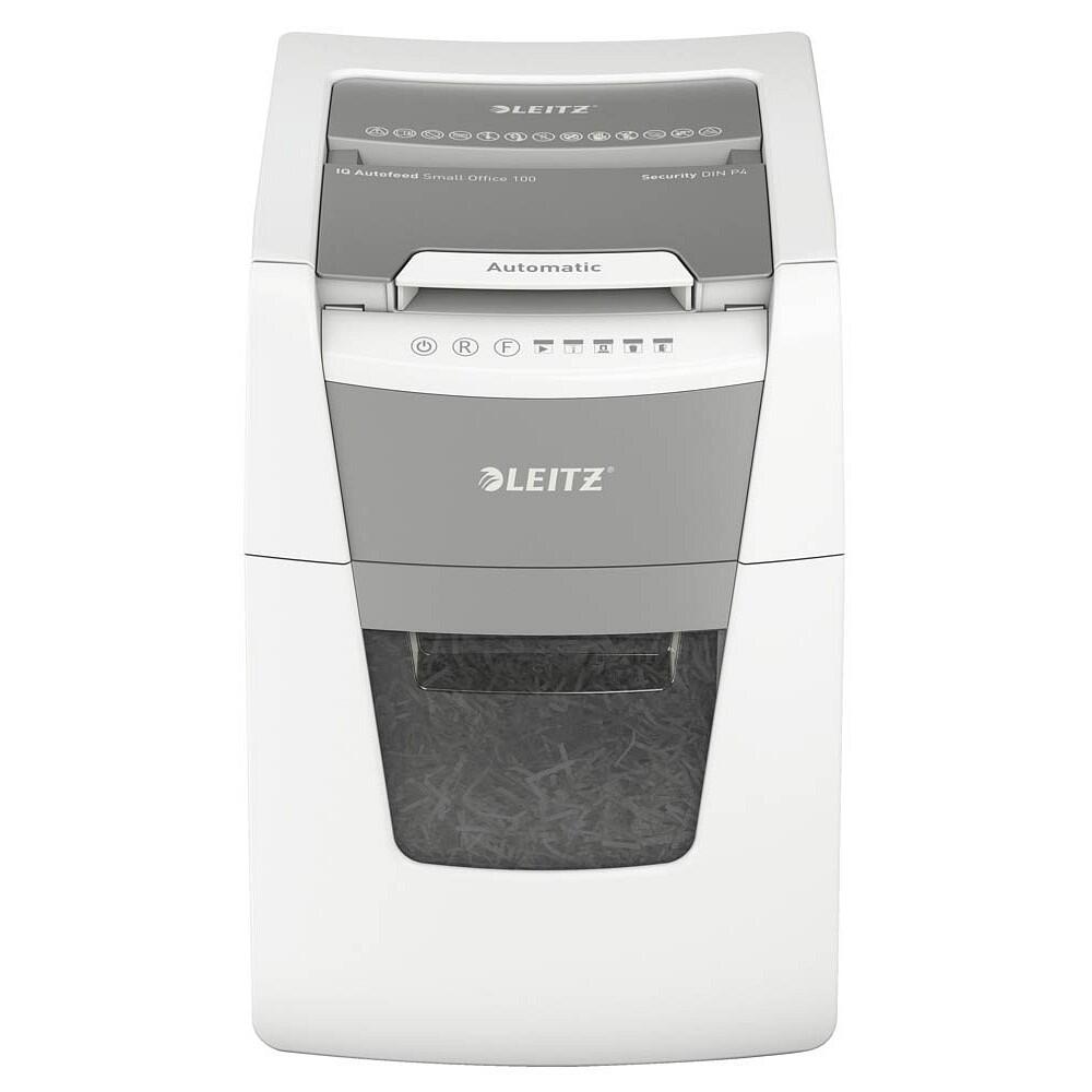 LEITZ IQ Autofeed Small Office 100 Aktenvernichter