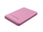 OtterBox 5.000 mAh Powerbank mit Universal USB-Kabel (Pink)
