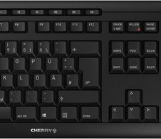 CHERRY Stream kabelloses Desktop-Set - QWERTZ DE - schwarz
