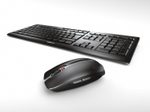 CHERRY Stream Desktop Tastatur- und Maus Set schwarz kabellos