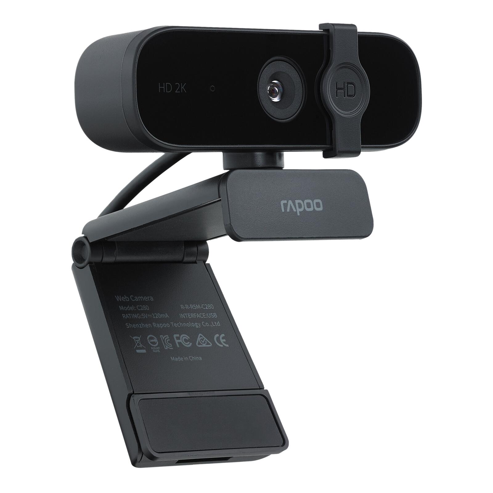 Rapoo XW2K Webcam - Schwarz