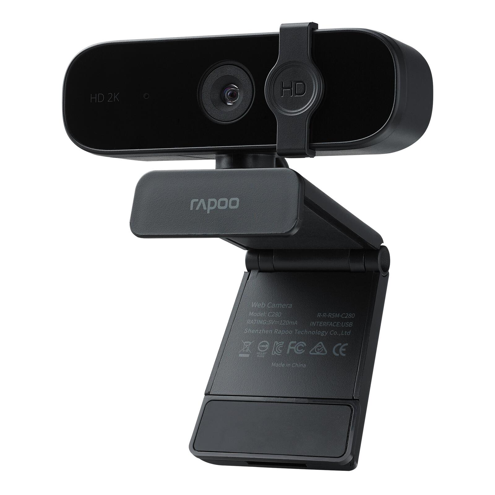 Rapoo XW2K Webcam - Schwarz