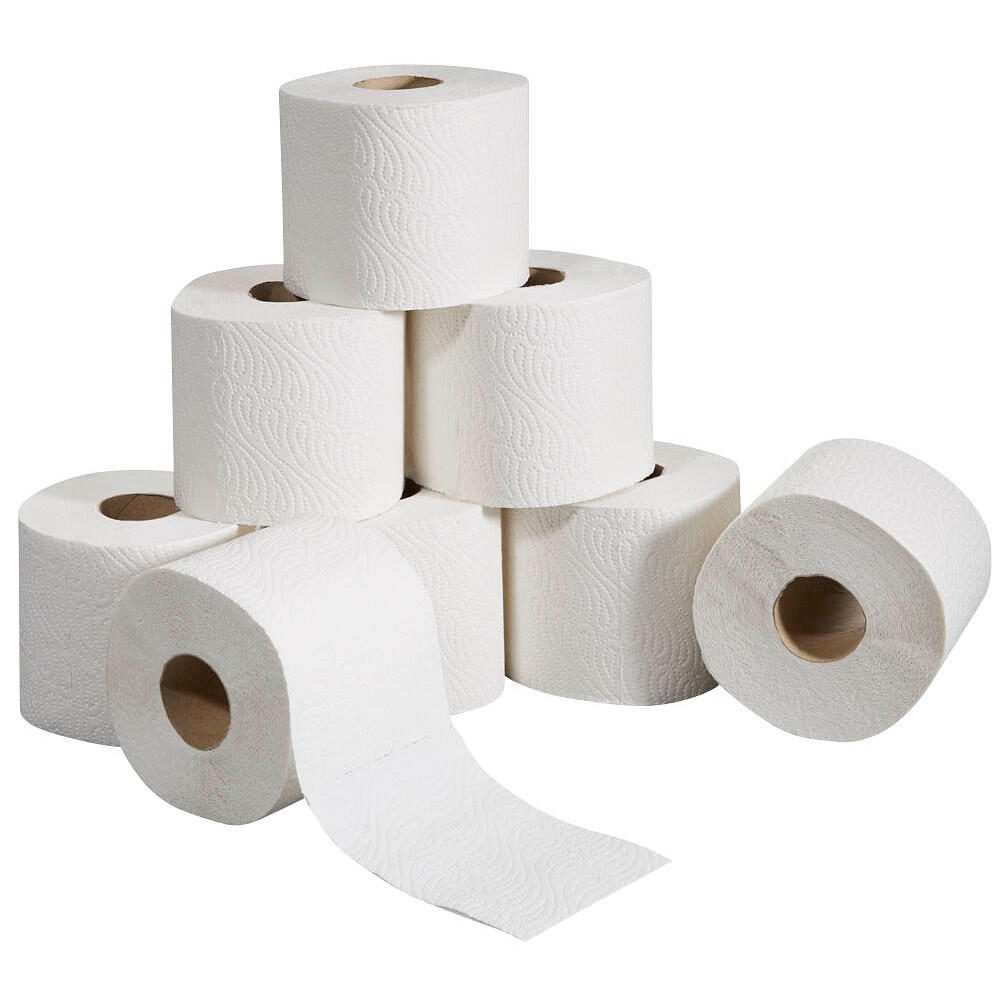 wepa Toilettenpapier "mach mit" 3-lagig - 8 Rollen