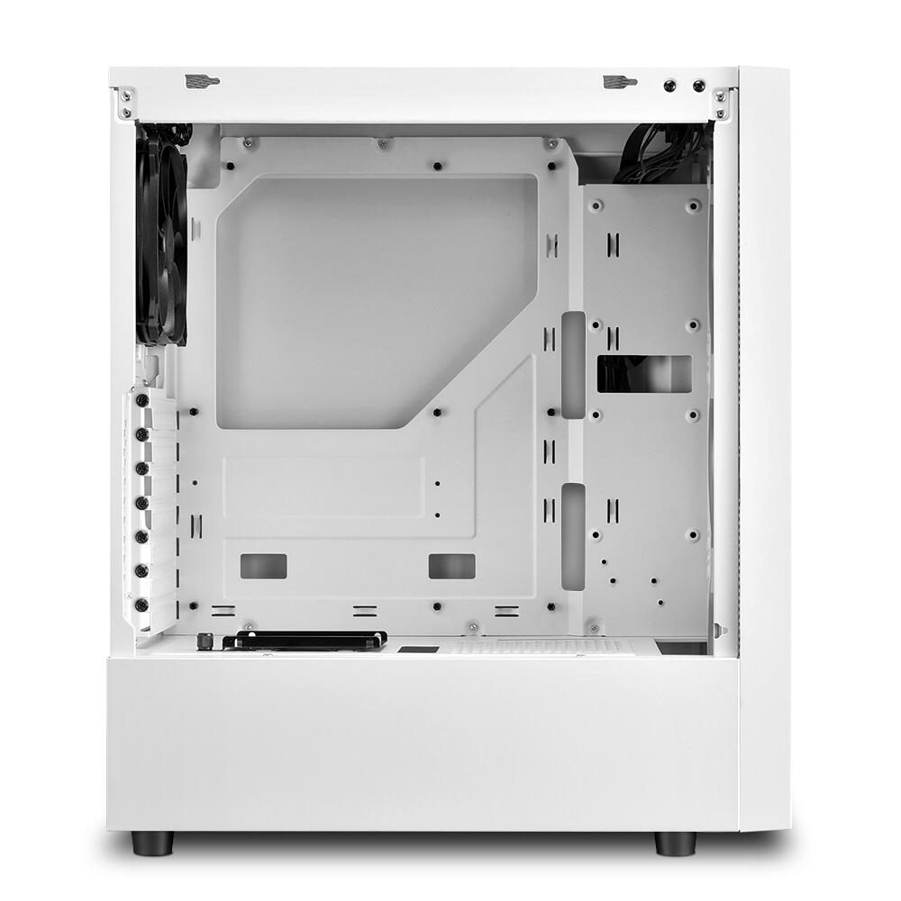 Sharkoon PC Gehäuse RGB Slider White ATX weiß