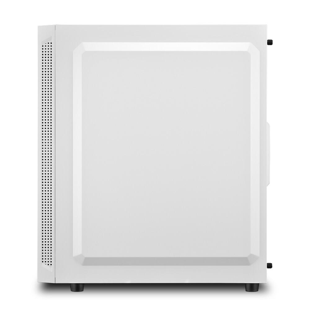 Sharkoon PC Gehäuse RGB Slider White ATX weiß